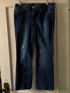 NYDJ Dark Blue Boot Cut Lift and Tuck Jeans Size 10